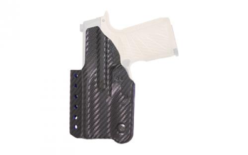 DeSantis Gunhide Persuader, Inside Waistband Holster, For GLOCK 19/23/32/45/19X/19 GEN 5 TLR-7A, Kydex Construction, Carbon Fiber Finish, Black, Right Hand 213KA6VZ0