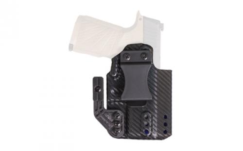 DeSantis Gunhide Persuader, Inside Waistband Holster, Fits Sig P365,P365 X with Red Dot, Left Hand, Polymer, Carbon Fiber Finish, Black 213KB8JZ0
