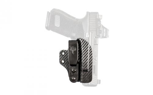 DeSantis Gunhide LIFEGUARD, Inside Waistband Holster, For GLOCK 17/17 GEN 5/19/19 GEN 5/19X/22/23/26/26 GEN 5/27/31/32/45 With or Without Red Dot Sight, Ambidextrous, Kydex Construction, Black 216KJB6Z0