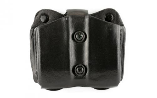 DeSantis Gunhide Double Magazine Pouch, Fits Glock 17/22/19/23, Ambidextrous, Black A01BJJJZ0
