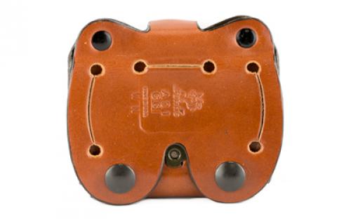 DeSantis Gunhide Double Magazine Pouch, Double Stack 9MM/40, Ambidextrous, Tan Leather A01TJGGZ0