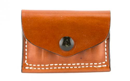 DeSantis Gunhide Cartridge Pouch 2X2X2, Holds 38/357 Cal, Tan Leather A08TJG1Z0