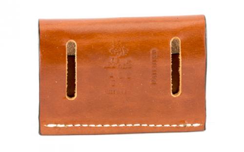 DeSantis Gunhide Cartridge Pouch 2X2X2, Holds 38/357 Cal, Tan Leather A08TJG1Z0