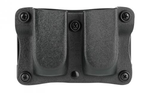 DeSantis Gunhide Quantico, Mag Pouch, Ambidextrous, Black, DBL STK 9mm/40, Kydex A87KJJJZ0