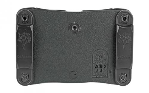 DeSantis Gunhide Quantico, Mag Pouch, Ambidextrous, Black, DBL STK 9mm/40, Kydex A87KJJJZ0