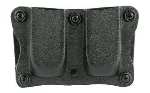 DeSantis Gunhide Quantico, Mag Pouch, Ambidextrous, Black, Fits Glock 43 and S&W M&P 9//40 Compact, Kydex A87KJYYZ0