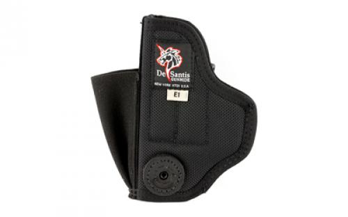 DeSantis Gunhide Tuck This II Holster, Fits Bodyguard 380, Glock 27/29/30/33, Mossberg MC1-SC, Taurus GX4, and Naroh Arms N1, Ambidextrous, Black M24BJE1Z0