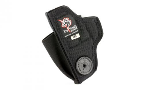 DeSantis Gunhide Tuck This II Holster, Fits Medium Frame Auto, Kimber EVO SP, Black Leather M24BJMAZ0