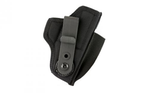 DeSantis Gunhide Tuck This II Holster, Fits Medium Frame Auto, Kimber EVO SP, Black Leather M24BJMAZ0