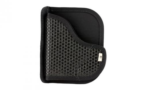 DeSantis Gunhide Super Fly Pocket Holster, Fits Glock 26/27/33, S&W Shield (9mm, 40S&W, and 45ACP), Taurus GX4, and S&W M&P Compact, Ambidextrous, Black M44BJE1Z0