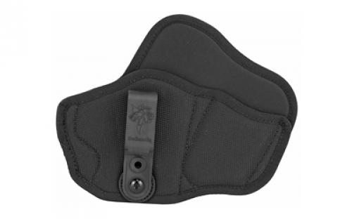 DeSantis Gunhide M89, Inner Piece 2.0 Inside Waistband Holster, Fits Glk 26/27, Taurus PT111/140 G2, S&W M&P CPT 9/40, Shield 9/40/45, M&P CPT 22, Sig P239, Ruger SR9/40 CPT, Walther PPS/PK380/CCP, S/A XDS 3.3, Right Hand, Black Nylon M89BAE1Z0