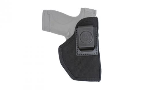 DeSantis Gunhide Super Stealth, IWB Holster, Nylon, Ambidextrous, Black, Fits Colt Officer, Glock 43, 43X, Kahr 9MM/40CAL, Keltec PF9, Kimber Ultra Carry, Ruger LC9, EC9S, S&W Shield EZ380, Shield 9 EZ, Beretta NANO M97BJD6Z0
