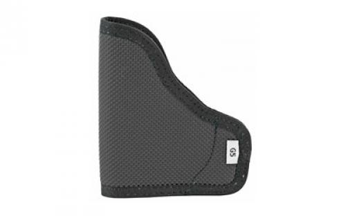 DeSantis Gunhide Nemesis Pocket Holster, Fits P32/P3AT, LCP With Crimson Trace LaserGrip, Ambidextrous, Black N38BJG5Z0