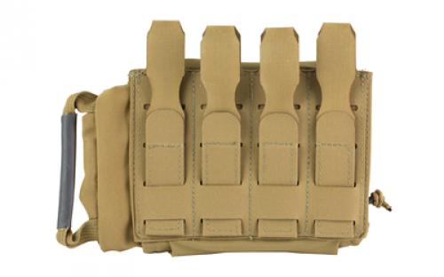 Eagle Industries Ambidextrous BELT IFAK, 500 Denier Nylon, Fits Molle/Pals, Coyote Tan GR-MEDP-DZ-DP-TS-55COV