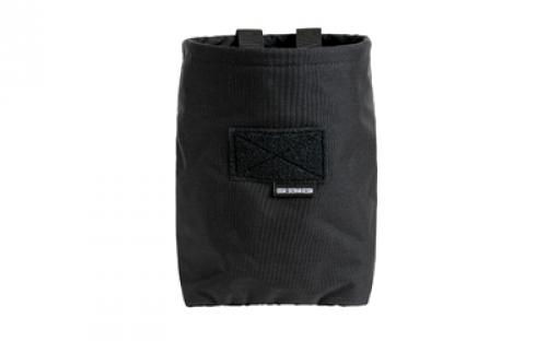 Edgar Sherman Design SAP Bucket, Dump Pouch, 500 Denier Cordura Nylon,  Molle Compatible, Matte Finish, Black ESD-SAP-BLK
