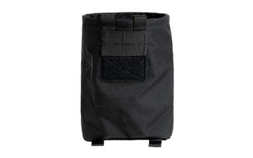 Edgar Sherman Design SAP Bucket, Dump Pouch, 500 Denier Cordura Nylon,  Molle Compatible, Matte Finish, Black ESD-SAP-BLK