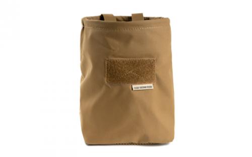 Edgar Sherman Design SAP Bucket, Dump Pouch, 500 Denier Cordura Nylon,  Molle Compatible, Matte Finish, Coyote Brown ESD-SAP-CB