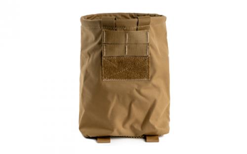Edgar Sherman Design SAP Bucket, Dump Pouch, 500 Denier Cordura Nylon,  Molle Compatible, Matte Finish, Coyote Brown ESD-SAP-CB