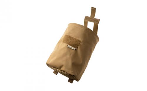 Edgar Sherman Design SAP Bucket, Dump Pouch, 500 Denier Cordura Nylon,  Molle Compatible, Matte Finish, Coyote Brown ESD-SAP-CB