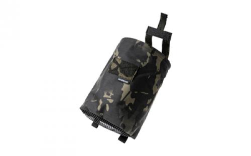 Edgar Sherman Design SAP Bucket, Dump Pouch, 500 Denier Cordura Nylon,  Molle Compatible, Matte Finish, Multicam Black ESD-SAP-MCB