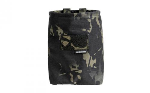 Edgar Sherman Design SAP Bucket, Dump Pouch, 500 Denier Cordura Nylon,  Molle Compatible, Matte Finish, Multicam Black ESD-SAP-MCB