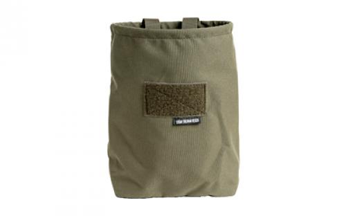 Edgar Sherman Design SAP Bucket, Dump Pouch, 500 Denier Cordura Nylon,  Molle Compatible, Matte Finish, Ranger Green ESD-SAP-RG