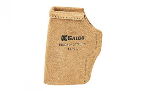 Galco Stow-N-Go Inside The Pant Holster, Fits Walther PPK/S, Right Hand, Natural Leather STO204