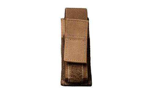 GunfightersINC Kenai Holster Accessories, Magazine Pouch, Universal Fit, Nylon with Velcro Pull Tab, Coyote Brown AOKMCOY