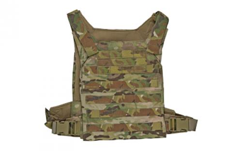 Grey Ghost Gear Minimalist Plate Carrier, Body Armor Carrier, Designed to Carry 10 X 12 Hard Plates or Large ESAPI Plates, Constructed from Mil-Spec Materials to Stand Up to Hard Use, the Inside Faces of the Carrier are Lined with Air Mesh for Comfort and Breathability, Multicam 0007-5