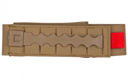 Grey Ghost Gear Tourniquet Pouch, Attaches to Modular Webbing With One Short MALICE Clip, Coyote Brown 1052-14