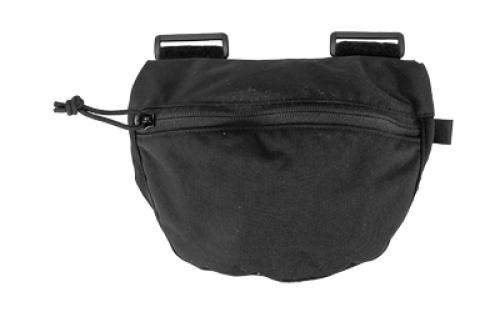 Grey Ghost Gear GHP (Plate Carrier Lower Accessory Pouch), Nylon Construction, Zipper Pouch, Matte Finish, Black 2014-2