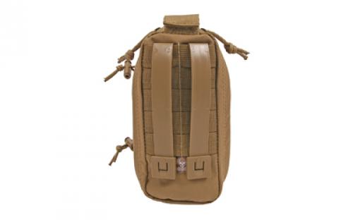 Grey Ghost Gear Slim Medical Pouch, Coyote Brown, 500D Cordura Nylon, 5"x4"x2.5" 4002-14
