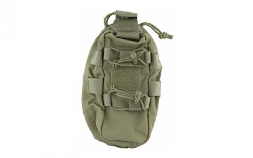 Grey Ghost Gear Slim Medical Pouch, Ranger Green, 500D Cordura Nylon, 5x4x2.5 4002-6