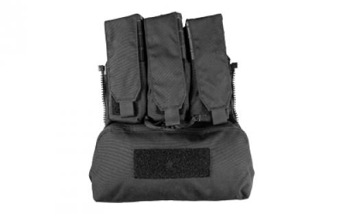 Grey Ghost Gear SMC Assaulter Panel, Compatible with SMC Plate Carrier, Nylon Construction, Matte Finish, Black GTG0369-2