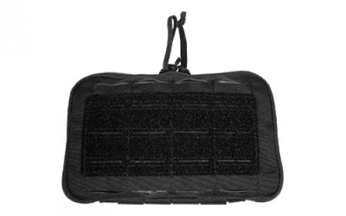 Grey Ghost Gear Admin Pouch Enhanced Thin, Nylon Construction, Matte Finish, Black GTG0387-2