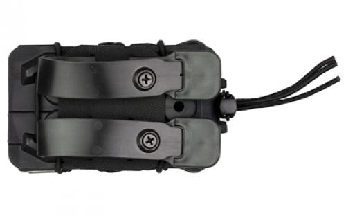High Speed Gear Polymer Taco X2R, Double Magazine Pouch, Molle, Fits Most AR 15 Magazines, Polymer Construction, Black 162R01BK