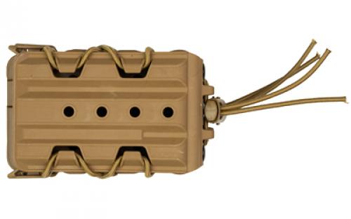 High Speed Gear Polymer Taco X2R, Double Magazine Pouch, Molle, Fits Most AR 15 Magazines, Polymer Construction, Coyote Brown 162R01CB
