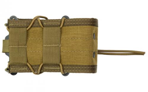 High Speed Gear X2R TACO, Dual Magazine Pouch, Molle, Fits Most Rifle Magazines, Hybrid Kydex and Nylon, Coyote Brown 112R00CB