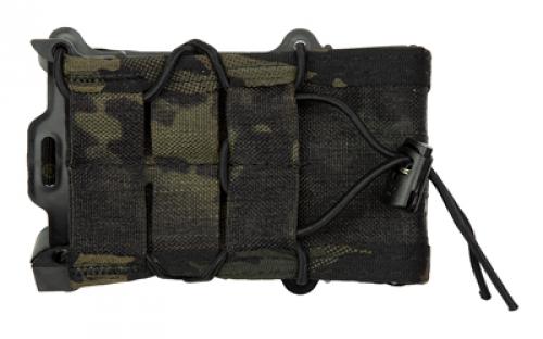 High Speed Gear X2R TACO, Dual Magazine Pouch, Molle, Fits Most Rifle Magazines, Hybrid Kydex and Nylon, Multicam Black 112R00MB