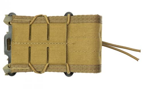 High Speed Gear X2RP TACO, Dual Rifle Magazine Pouch, Molle, Fits Most Rifle Magazines, Single Pistol Magazine Pouch, Fits Most Pistols Magazines, Hybrid Kydex and Nylon, Coyote Brown 112RP0CB