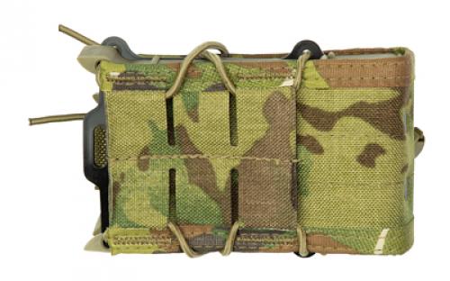 High Speed Gear X2RP TACO, Dual Rifle Magazine Pouch, Molle, Fits Most Rifle Magazines, Single Pistol Magazine Pouch, Fits Most Pistols Magazines, Hybrid Kydex and Nylon, Multicam 112RP0MC
