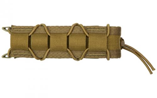 High Speed Gear Extended Pistol TACO LT, Single Magazine Pouch, Molle, Fits Most PCC Magazines, Hybrid Kydex and Nylon, Coyote Brown 11EX00CB