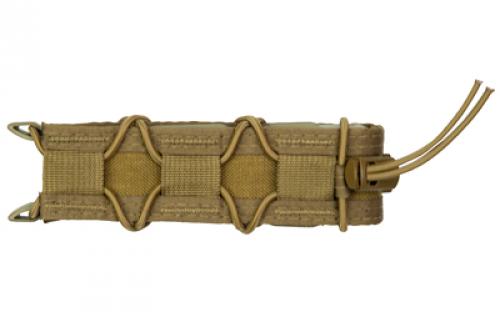 High Speed Gear Extended Pistol TACO LT, Single Magazine Pouch, Molle, Fits Most PCC Magazines, Hybrid Kydex and Nylon, Coyote Brown 11EX00CB