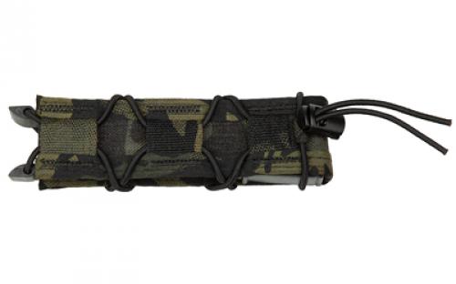 High Speed Gear Extended Pistol TACO LT, Single Magazine Pouch, Molle, Fits Most PCC Magazines, Hybrid Kydex and Nylon, Multicam Black 11EX00MB