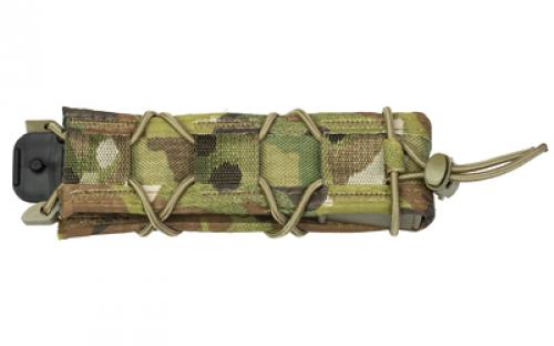 High Speed Gear Extended Pistol TACO LT, Single Magazine Pouch, Molle, Fits Most PCC Magazines, Hybrid Kydex and Nylon, Multicam 11EX00MC
