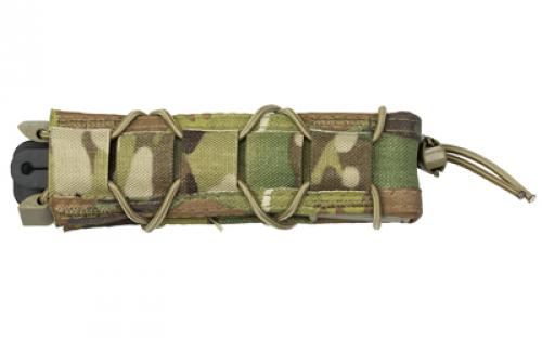 High Speed Gear Extended Pistol TACO LT, Single Magazine Pouch, Molle, Fits Most PCC Magazines, Hybrid Kydex and Nylon, Multicam 11EX00MC