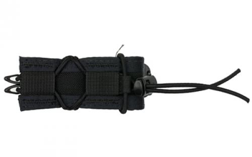 High Speed Gear Pistol TACO, Single Magazine Pouch, Molle, Fits Most Pistol Magazines, Hybrid Kydex and Nylon, Black 11PT00BK