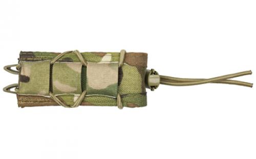 High Speed Gear Pistol TACO, Single Magazine Pouch, Molle, Fits Most Pistol Magazines, Hybrid Kydex and Nylon, Multicam 11PT00MC