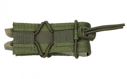 High Speed Gear Pistol TACO, Single Magazine Pouch, Molle, Fits Most Pistol Magazines, Hybrid Kydex and Nylon, Olive Drab Green 11PT00OD