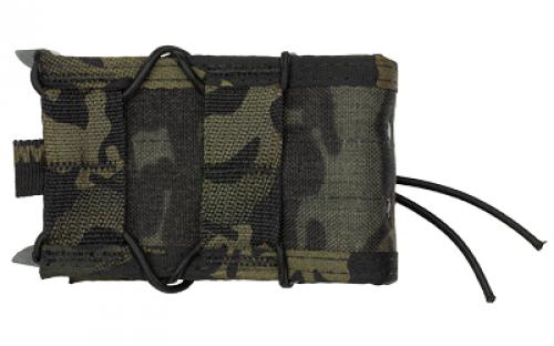 High Speed Gear Rifle TACO, Single Magazine Pouch, MOLLE, Fits Most Rifle Magazines, Hybrid Kydex and Nylon, Multicam Black 11TA00MB